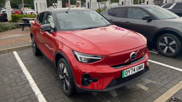 Volvo EC40 Plus long-term - charging stop